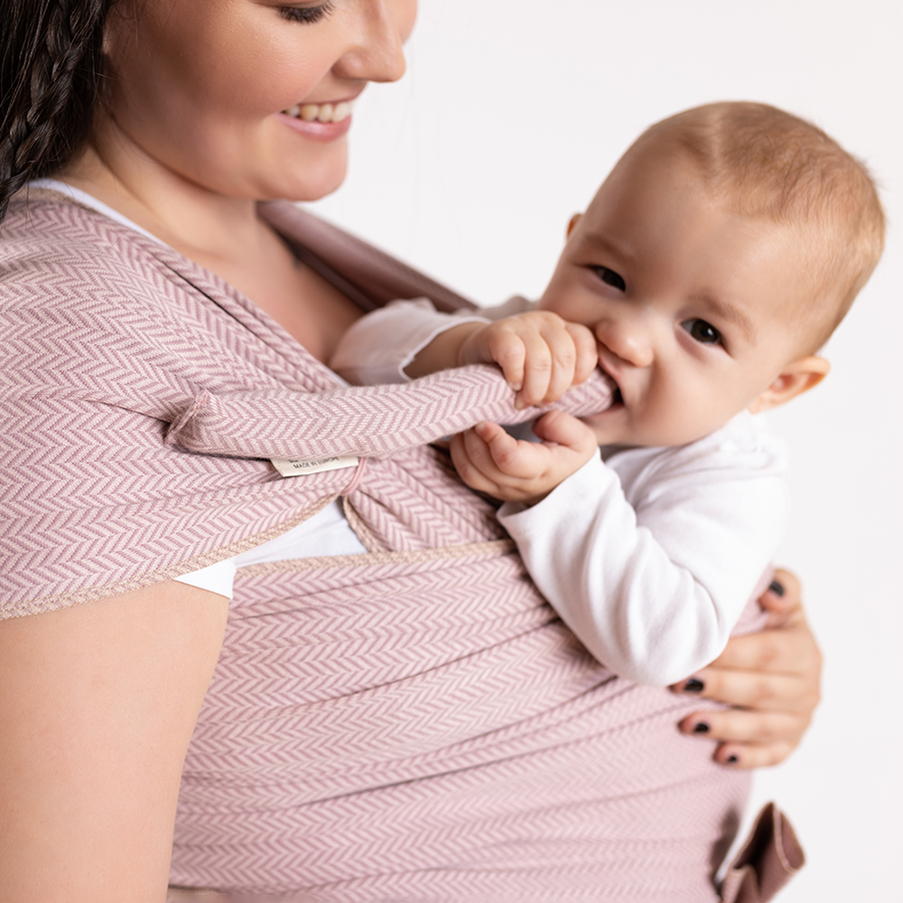 BAG ACCESSORY: Baby neck roll with button elastic