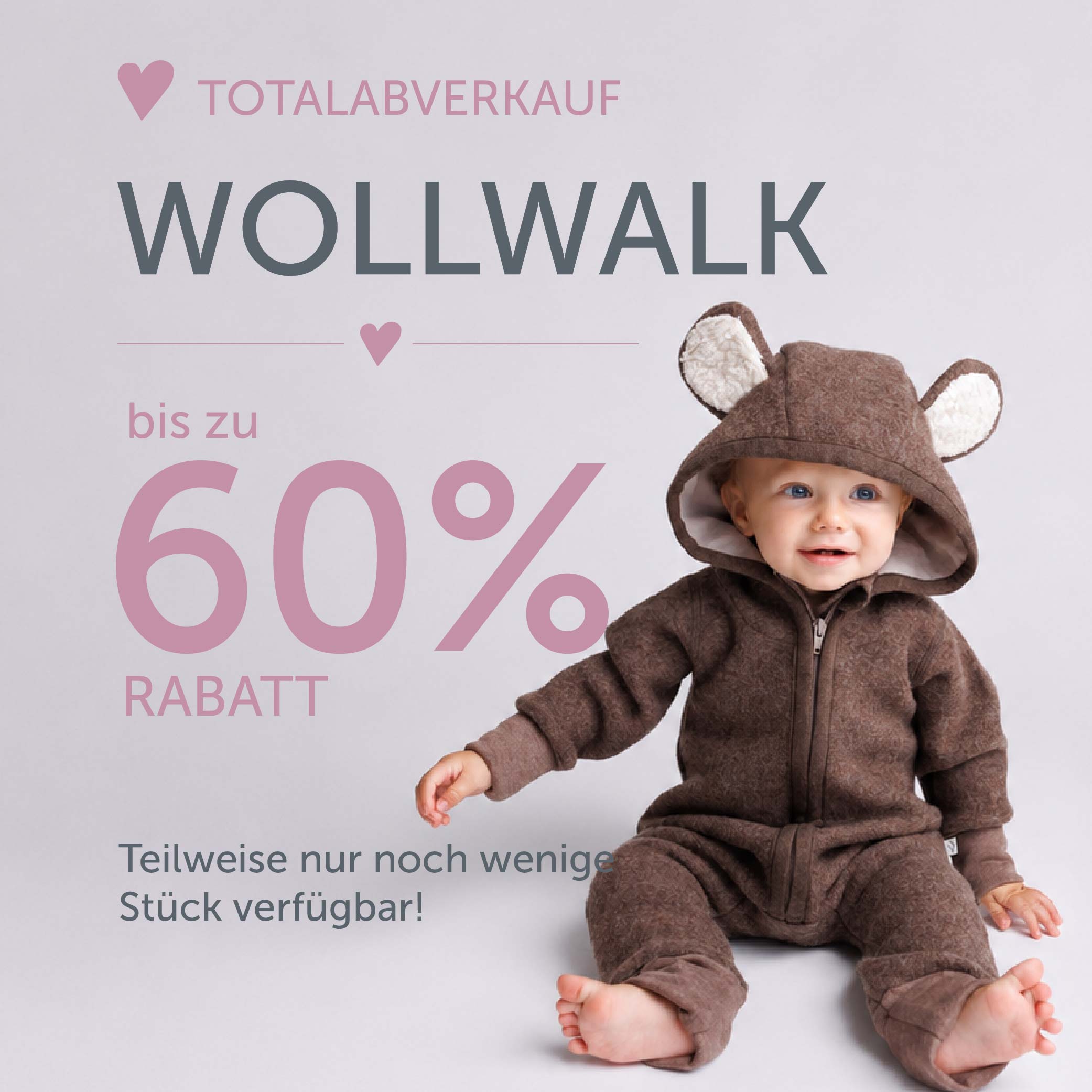 cocoo·me® Baby Wollwalk Overall Tiere