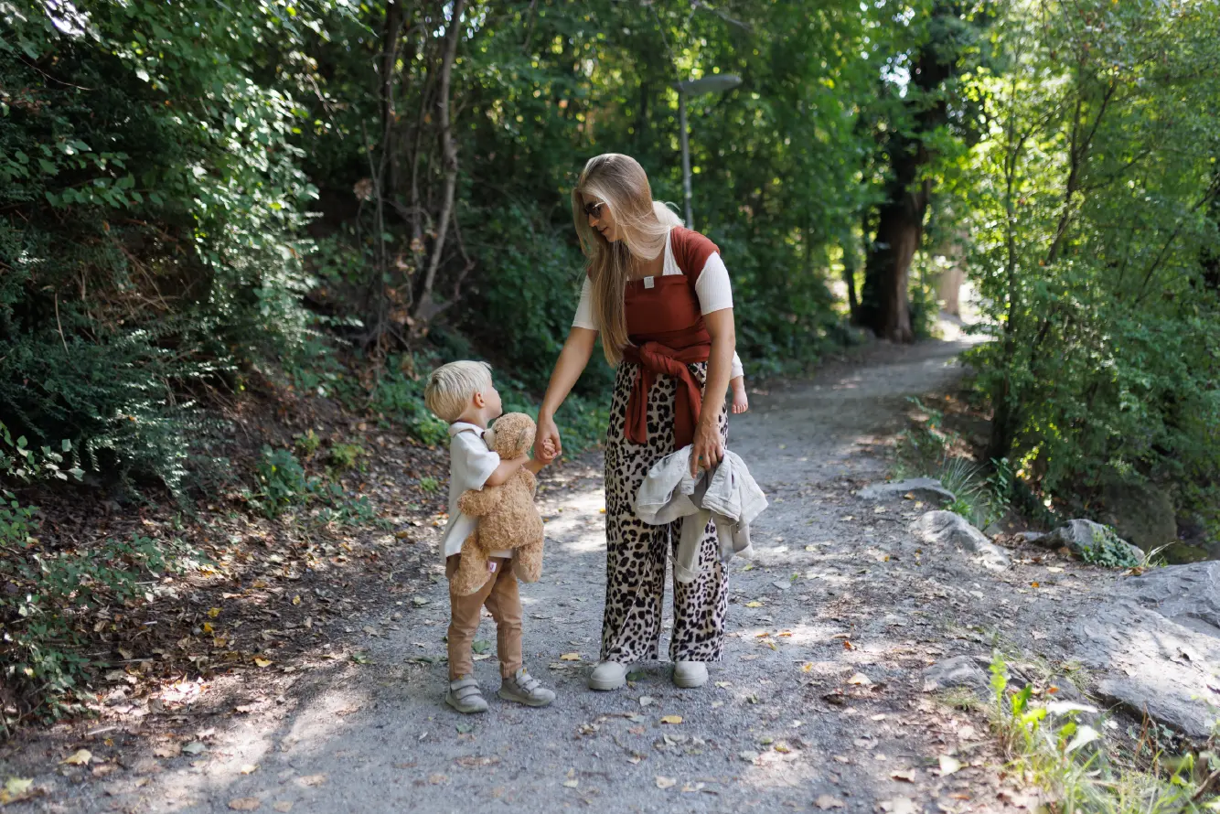sling toddler tragetuch kleinkind Cocoome.com Jackenerweiterung